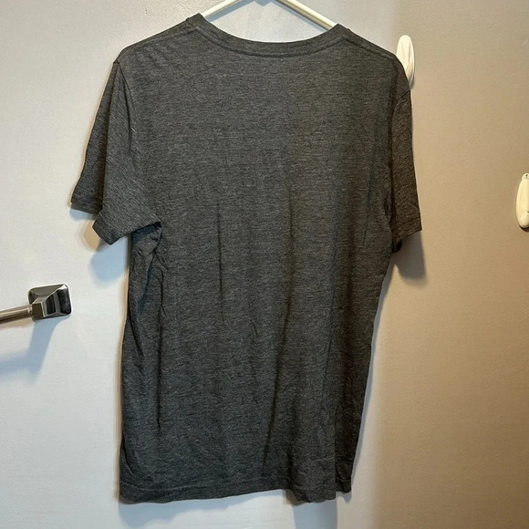 Lucky Brand Johnny Cash Man In Black S/S T-Shirt Gray LG “CASH” - Picture 4 of 5